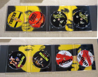 TARANTINO BOX - 8DVD - Suomi - Pulp Fiction, Kill Bill, Jack