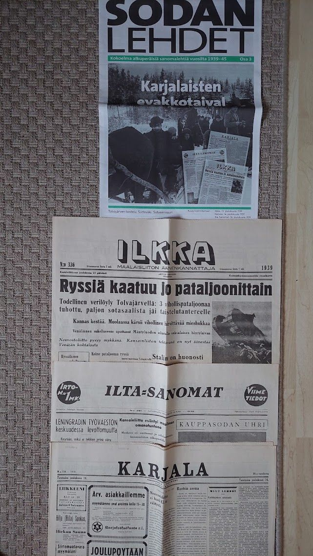 Sodan lehdet # 3 - Karjalaisten evakkotaival