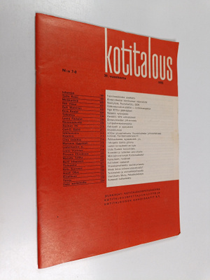 Kotitalous 7-8/1975