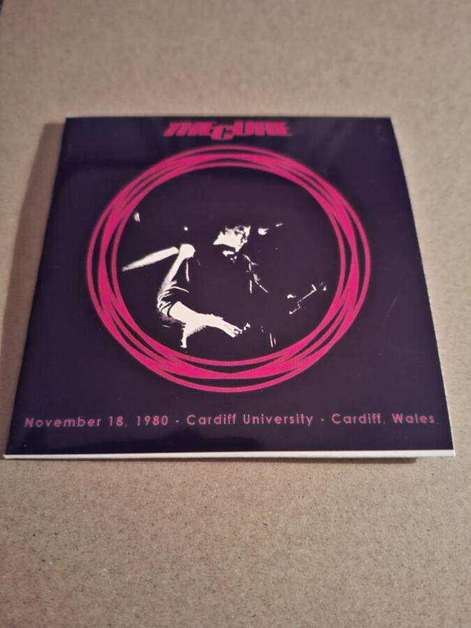 The CURE - Cardiff University Wales UK 18.11.1980