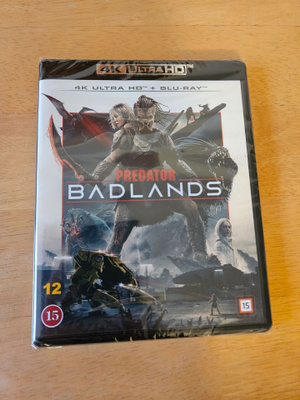 Predator: Badlands (4K Ultra HD + Blu-ray, uusi)
