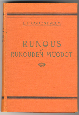 B. F. Godenhjelm: Runous ja runouden muodot: Kirjoitelmia, r
