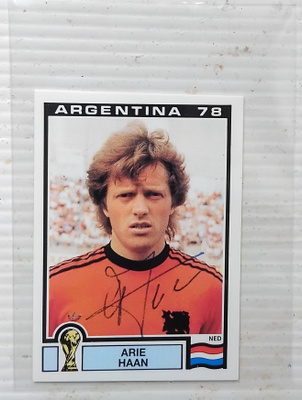 Arie Haan Hollanti signed