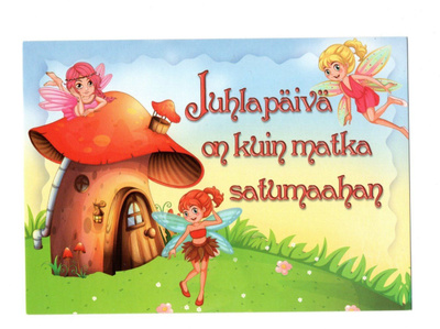 Ihana °"KEIJUT ONNITTELEVAT"° -KORTTI / Korttiriihi