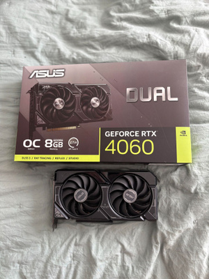 Asus RTX 4060 OC 8 Gb näytönohjain