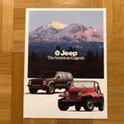 Esite Jeep 1990: Wrangler, Cherokee - pikkukuva 1