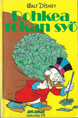 Aku Ankan taskukirja 28: Rohkea rokan syö, 1. painos
