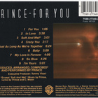 Prince - For You - pikkukuva 2