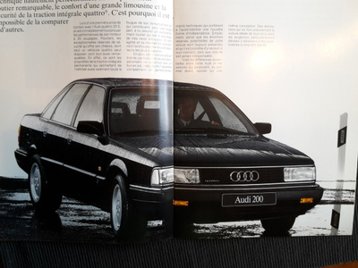 Audi 200 -esite, 1990