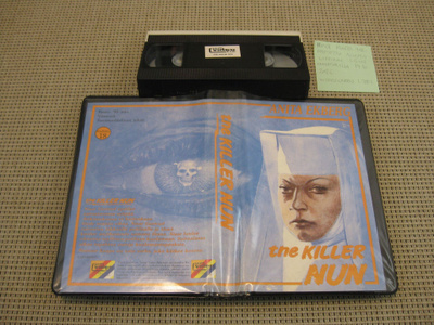 The Killer Nun-VHS FIx, Super Video Release, Nunsploitation