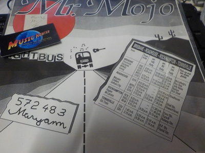 MR.MOJO - NIGHTBUS FIN - 92 LP M-/EX+