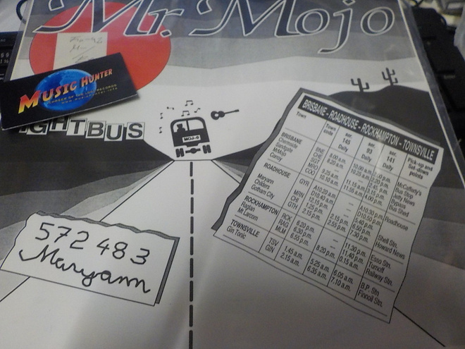 MR.MOJO - NIGHTBUS FIN - 92 LP M-/EX+