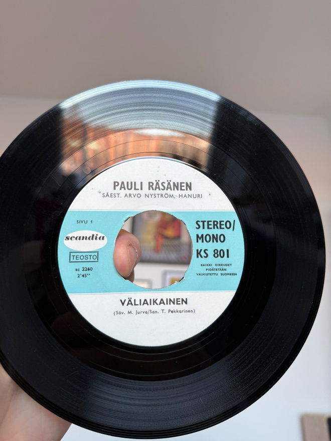 Pauli Räsänen - Väliaikainen/Itke En Lemmen Tähden