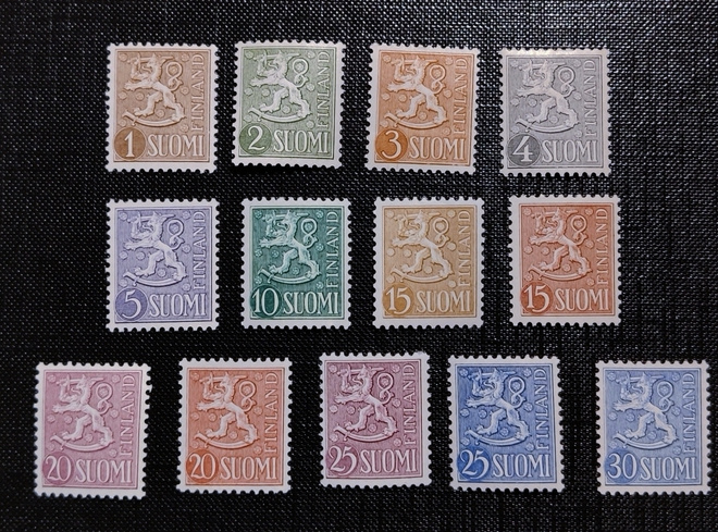 M1954 Leijona yleismerkit ** - Lape 55 €