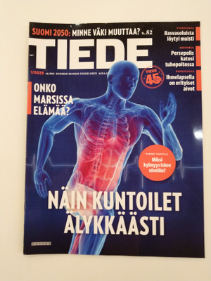 Tiede 1-9/2025 lehti, 9 kpl