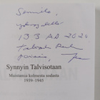Juha Pentikäinen : Synnyin talvisotaan : muistamia kolmes... - pikkukuva 3