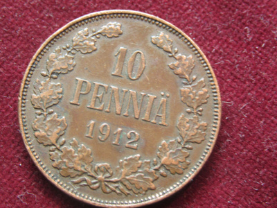 10 penniä 1912