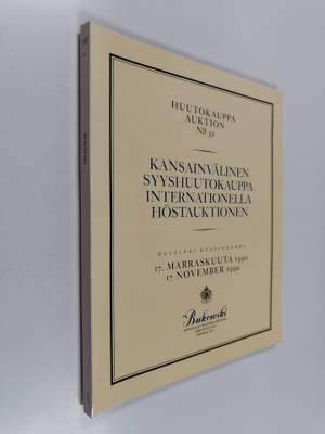 Huutokauppa auktion no 32 : kansainvälinen syyshuutokaupp...