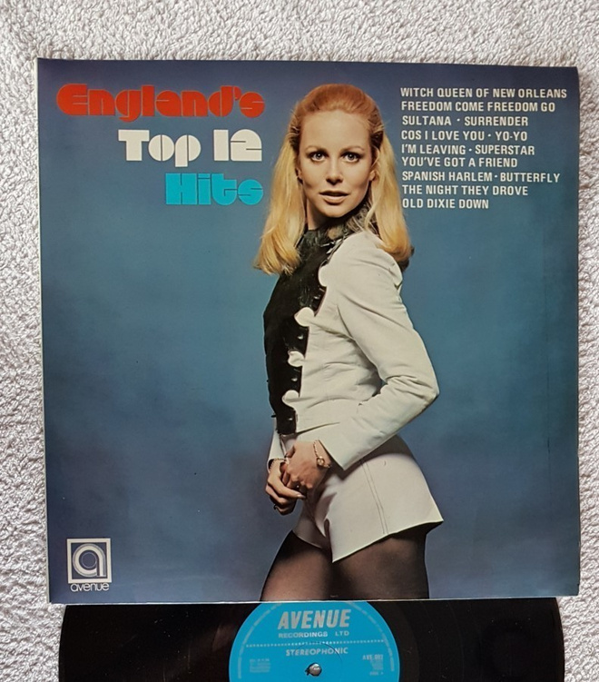 Alan Caddy Orchestra & Singers – England's Top 12 Hits LP