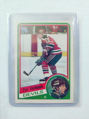 84-85 Opc - Pat Verbeek RC