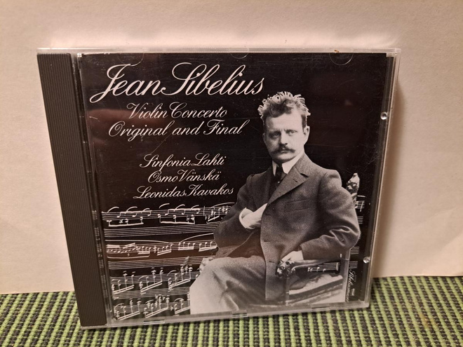 Sibelius:Violin concerto...-Leonidas Kavakos cd(mainoskansi)