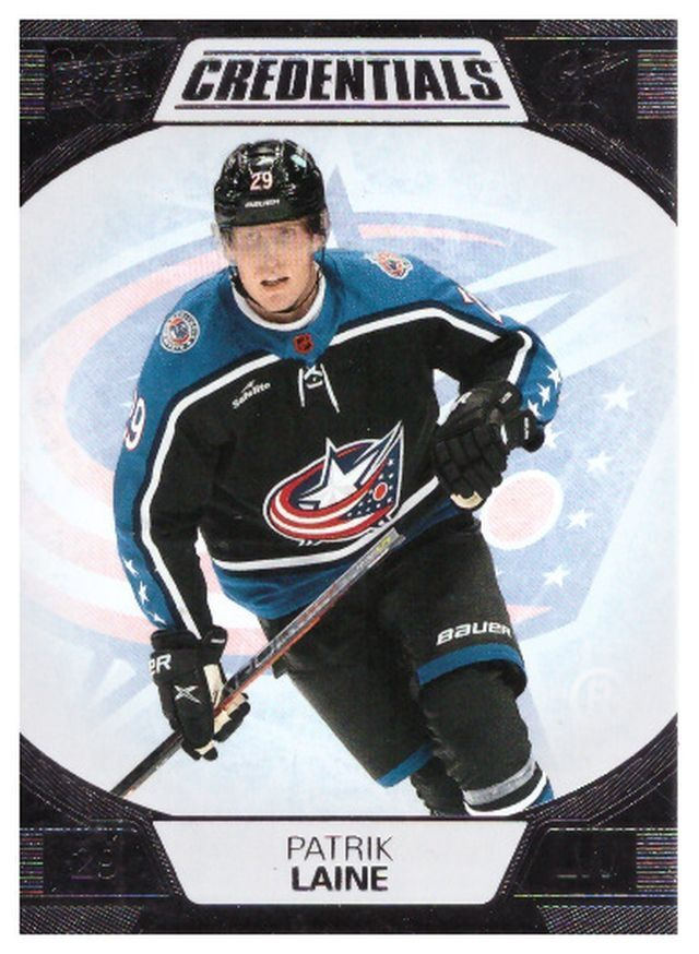 PATRIK LAINEN Blue Jackets 22-23 Crendetials #25