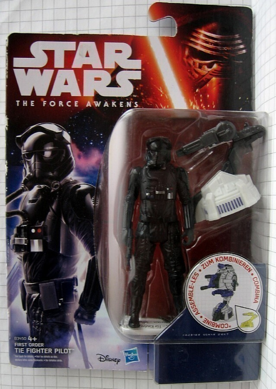 Star Wars Action Figure First Order Tie Fighter Pilot – 30,5 Cm, Con Accessorio, Hasbro