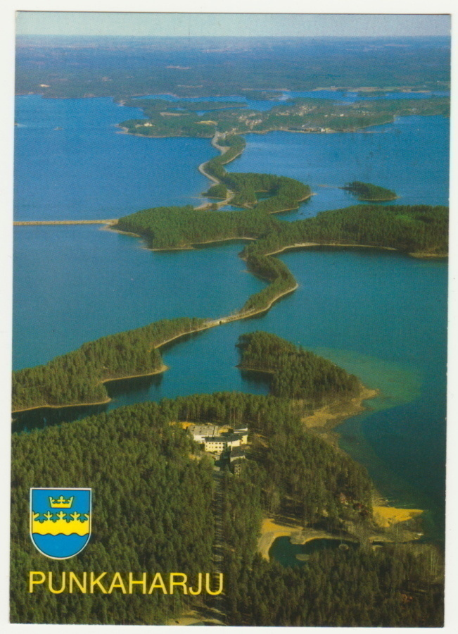 Punkaharju ilmakuva vaakuna 1982