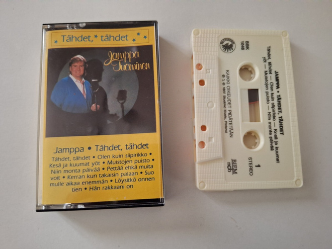 JAMPPA TUOMINEN - TÄHDET, TÄHDET c-kasetti