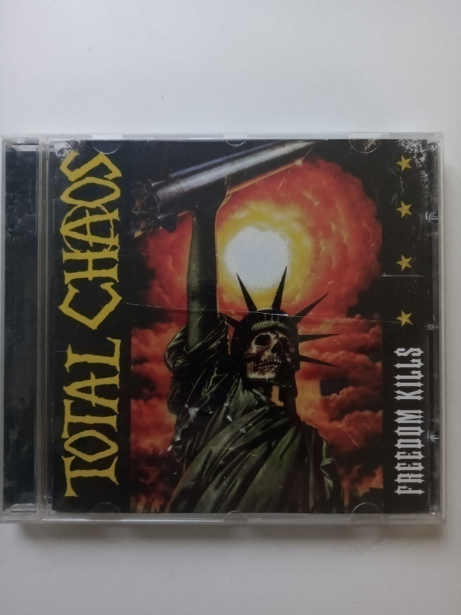 CD TOTAL CHAOS - Freedom Kills  Prison ( Sis.postikulut )