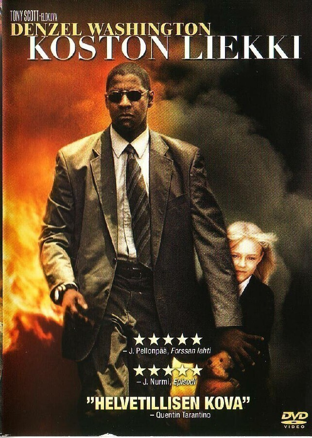 dvd, Koston liekki (Denzel Washington) [toiminta, tri