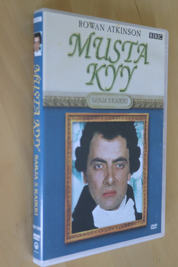 DVD Musta Kyy Series 3 Kausi ( 1989 BBC Rowan Atkinson )