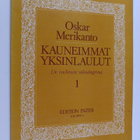 Oskar Merikanto : Kauneimmat yksinlaulut 1 = De vackraste... - pikkukuva 1