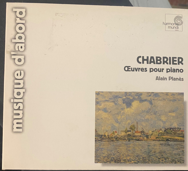 Chabrier: Œuvres pour piano cd 1993/2002