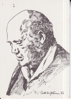 F.E. Sillanpää, by Pertti Nykänen, e92