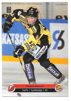 2008-09 CardSet #114 Tommi Jokinen Kalpa