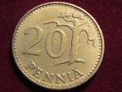 20 penniä 1963