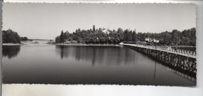 Savonlinna: Kävelysilta (?) (pitkä kortti)