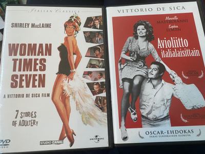 Avioliitto italialaisittain & Woman Times Seven dvd De Sica