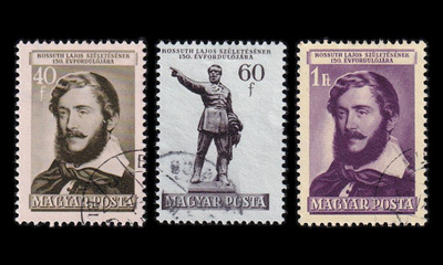 Unkari 1265-7 o Kansallissankari Lajos Kossuth (1952)