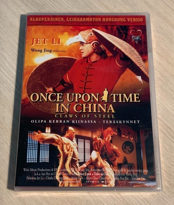 Olipa kerran Kiinassa - Teräskynnet (1991) Jet Li (UUSI)