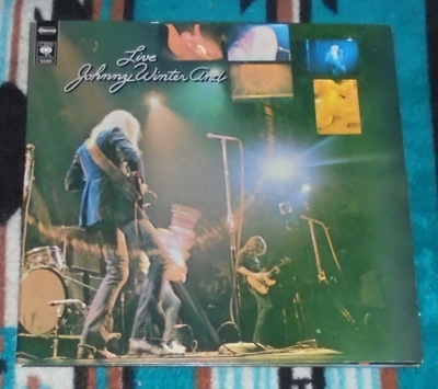 JOHNNY WINTER AND ~ Live ~ LP