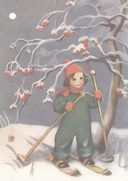MARTTA WENDELIN - TYTTÖ SUKSILLA - 1