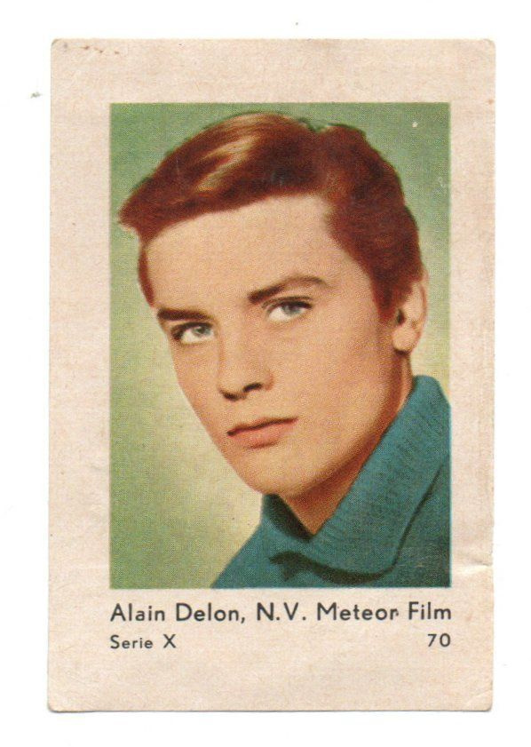 Purkkakuva Hellas Serie x n:o 70 ALAIN DELON