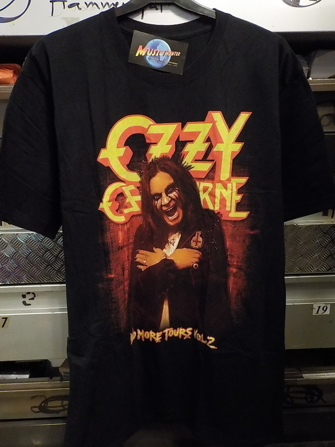 OZZY OSBOURNE - NO MORE TOURS VOL2 UUSI T-PAITA M,XL (W)