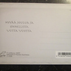 KULKEMATON HYVÄÄ JOULUA JOULUKORTTI JOULUVALOT - pikkukuva 2
