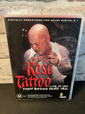 ROSE TATTOO: Live From Boggo Road Jail dvd levy