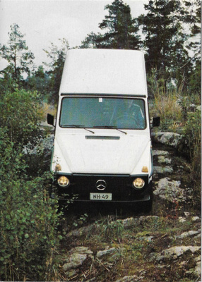 1979 (noin) Mercedes-Benz G kortti - KUIN UUSI