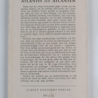Hans Pettersson : Atlantis och Atlanten - pikkukuva 2