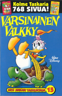 Aku Ankan tripla-taskukirja. Yhteispainos numeroista 15 - 17